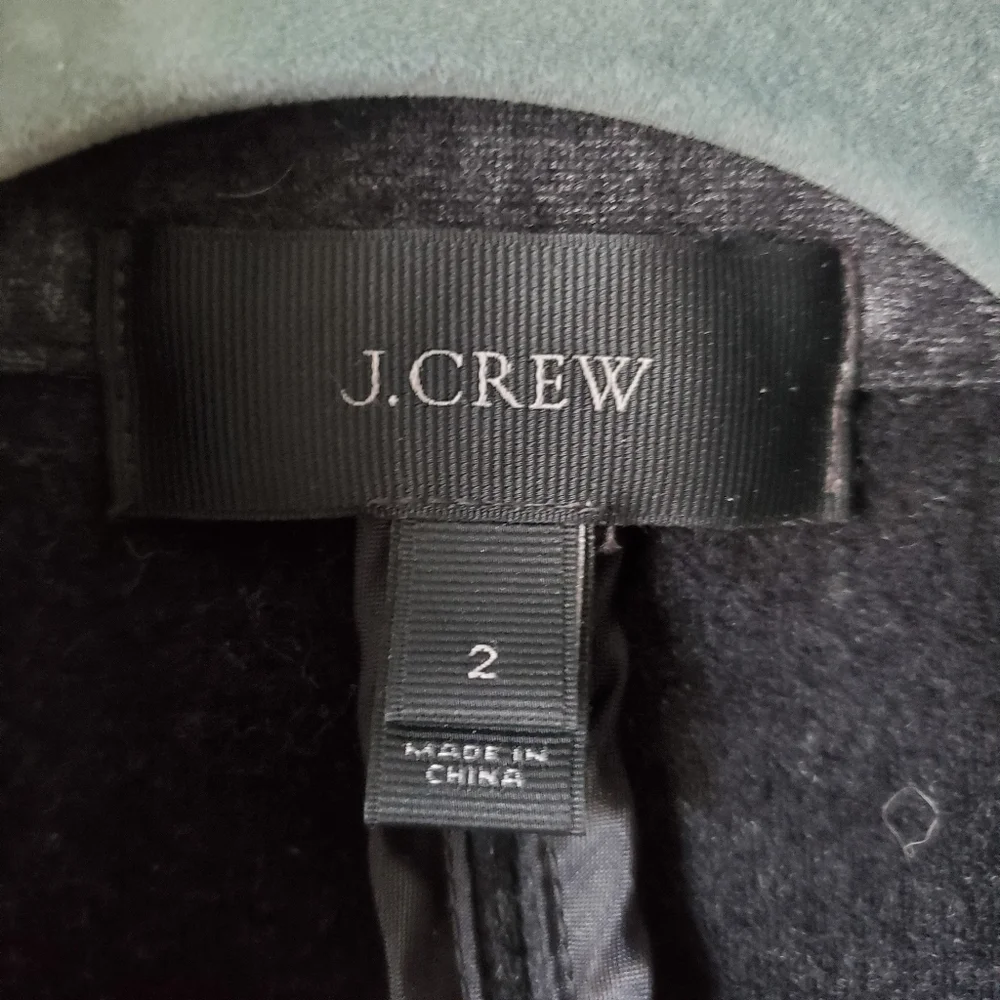 J. Crew Stretch Wool Motorcycle Jacket 07569 Size 2